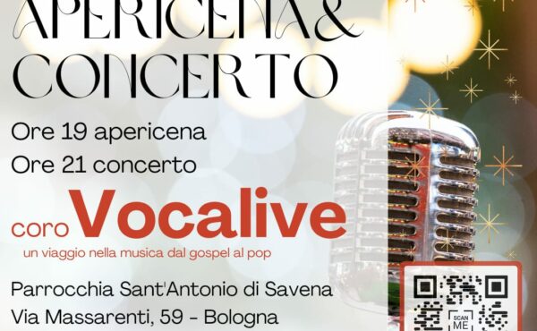 APERICENA & CONCERTO – CORO VOCALIVE – VENERDI’ 13 DICEMBRE